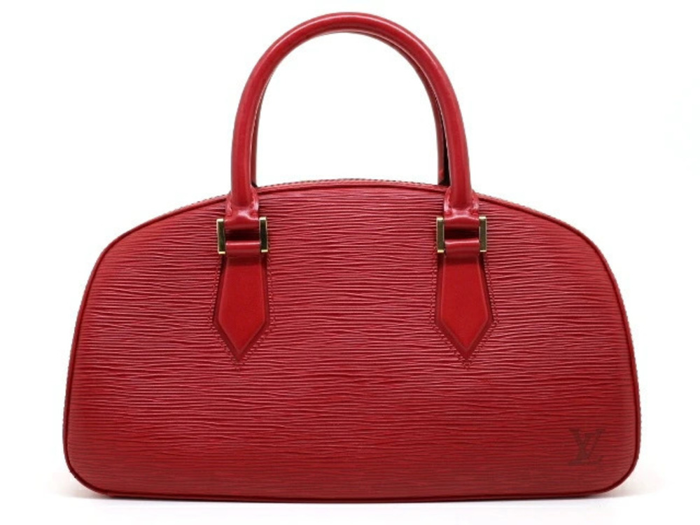 LOUIS VUITTON Bag Jasmine Handbag Epi Castilian Red